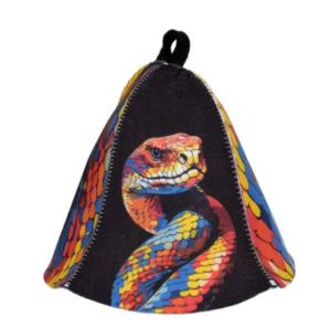 Шапка для бани и сауны 